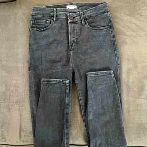 Good America Women’s Jeans Ultra High Rise Skinny Crossover